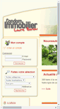 Mobile Screenshot of condom-immobilier.com